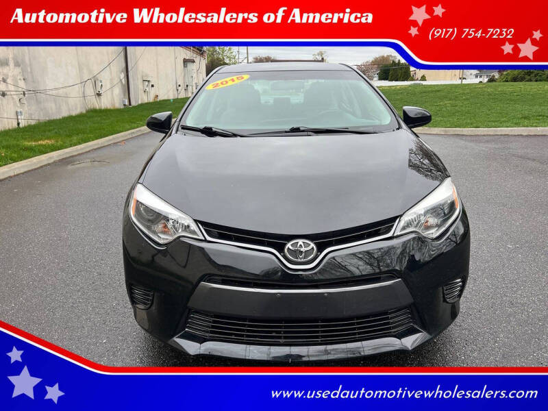 2015 Toyota Corolla LE