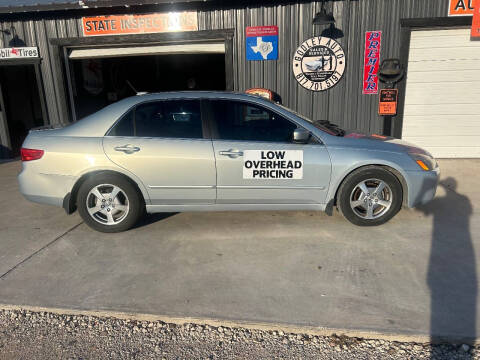 2005 Honda Accord for sale at Godley Auto Sales & Services in Godley TX