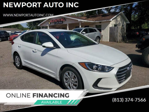 2018 Hyundai Elantra for sale at NEWPORT AUTO INC in Tampa FL