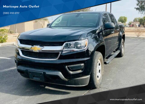 2019 Chevrolet Colorado for sale at Maricopa Auto Outlet in Maricopa AZ