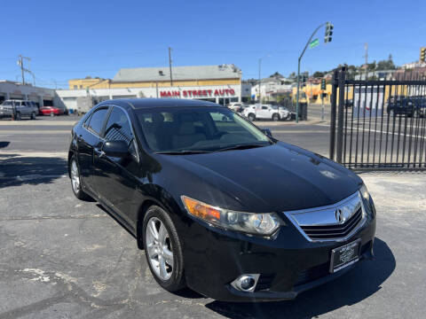 2012 Acura TSX for sale at Main Street Auto in Vallejo CA