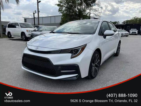 2022 Toyota Corolla for sale at V & B Auto Sales in Orlando FL