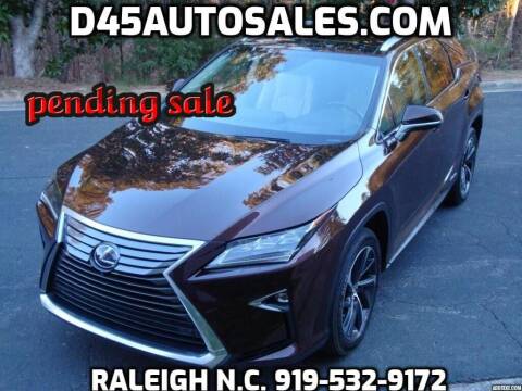 2016 Lexus RX 450h for sale at D45 Auto Brokers in Raleigh NC