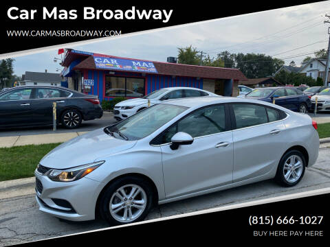 2018 Chevrolet Cruze for sale at Car Mas Broadway in Crest Hill IL