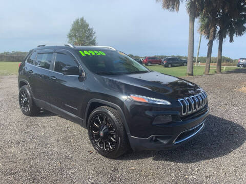 2014 Jeep Cherokee for sale at V'S CLASSIC CARS in Hartsville SC