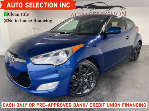 2017 Hyundai Veloster for sale at Auto Selection Inc. in Houston TX