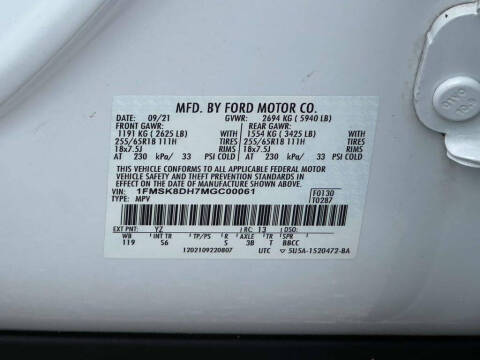 2021 Ford Explorer XLT