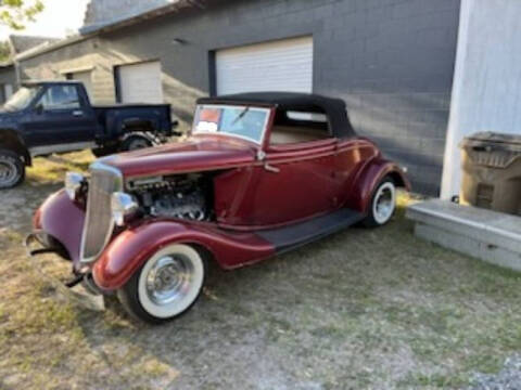 1934 Ford Cabriolet  for sale at Classic Car Deals in Cadillac MI