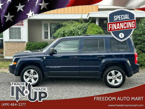 2014 Jeep Patriot for sale at Freedom Auto Mart in Bellevue OH