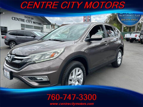 2015 Honda CR-V for sale at Centre City Motors in Escondido CA