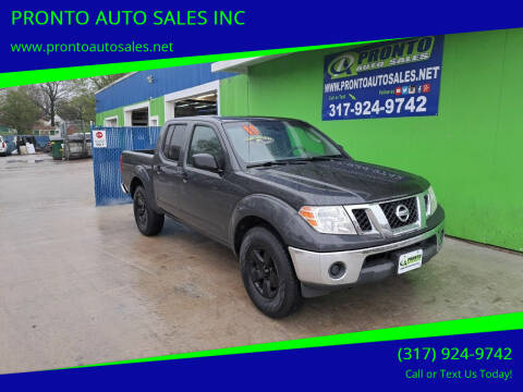 2011 Nissan Frontier for sale at PRONTO AUTO SALES INC in Indianapolis IN