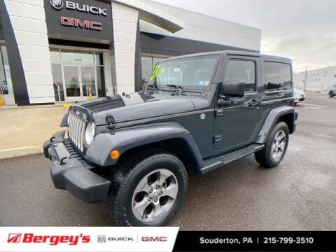 2017 Jeep Wrangler for sale at Bergey's Buick GMC in Souderton PA