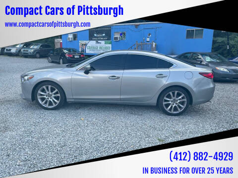 2015 Mazda MAZDA6 for sale at Compact Cars of Pittsburgh in Pittsburgh PA