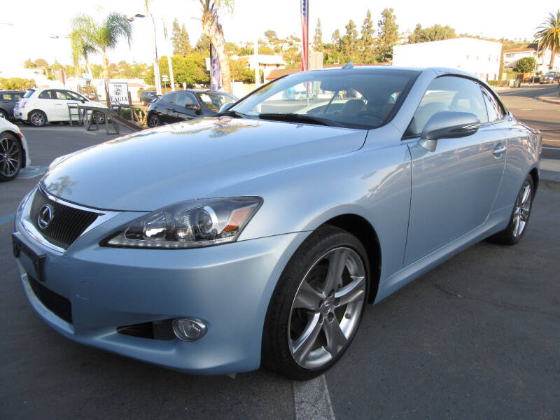 2012 Lexus IS 250C for sale at Eagle Auto in La Mesa CA