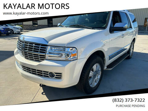 2007 Lincoln Navigator for sale at KAYALAR MOTORS SUPPORT CENTER in Houston TX