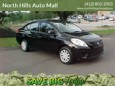 2012 Nissan Versa for sale at North Hills Auto Mall in Pittsburgh PA
