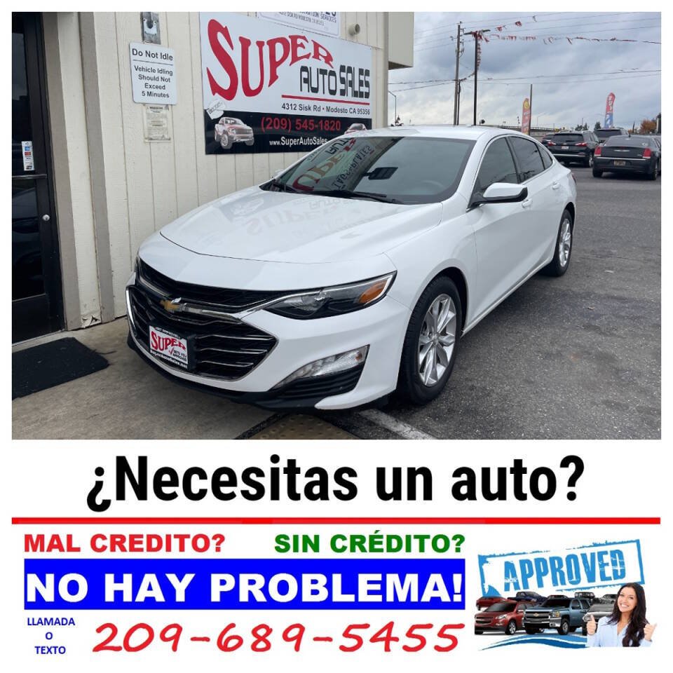 2020 Chevrolet Malibu for sale at Super Auto Sales Modesto in Modesto, CA