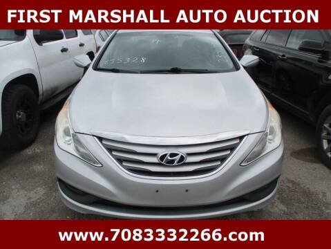 2014 Hyundai Sonata for sale at First Marshall Auto Auction in Harvey IL