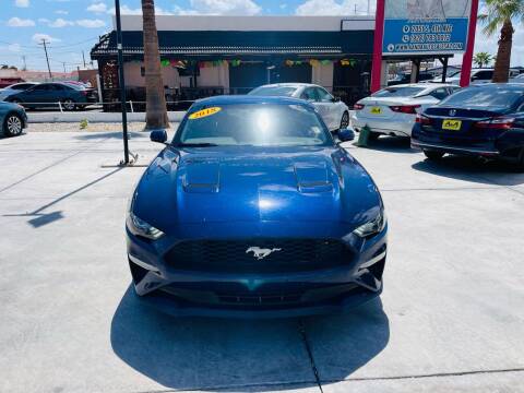 2018 Ford Mustang for sale at A AND A AUTO SALES in Gadsden AZ
