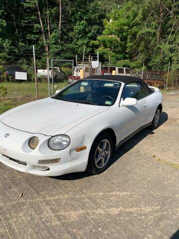 1998 Toyota Celica for sale at Delong Motors in Fredericksburg VA