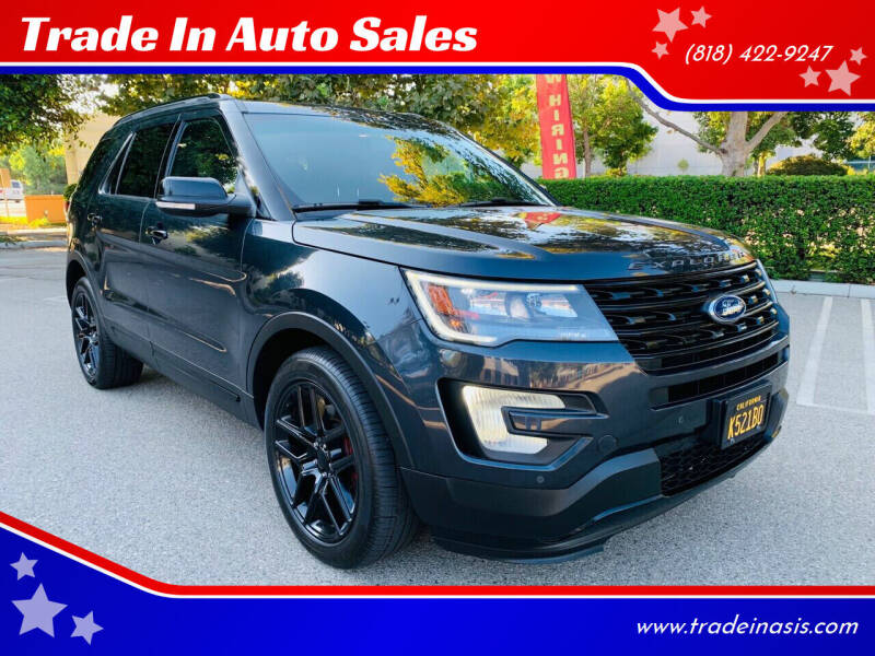 2017 Ford Explorer for sale at Trade In Auto Sales in Van Nuys CA