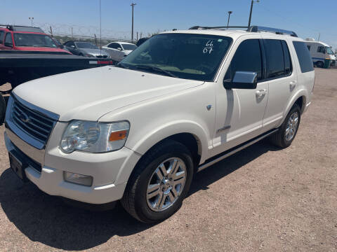 2007 Ford Explorer for sale at PYRAMID MOTORS - Fountain Lot in Fountain CO