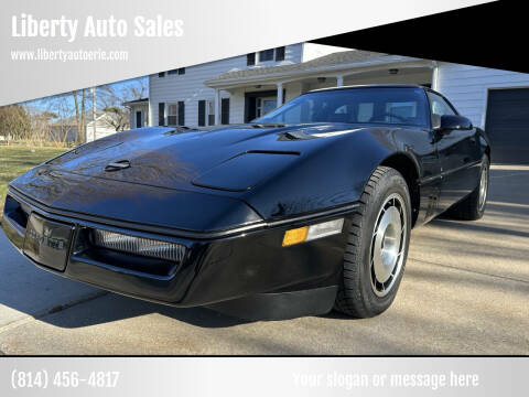 1985 Chevrolet Corvette for sale at Liberty Auto Sales in Erie PA