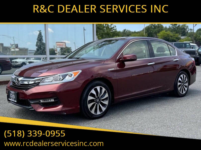 2017 Honda Accord Hybrid for sale at R&C DEALER SERVICES INC in Cohoes NY