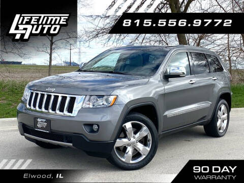 2012 Jeep Grand Cherokee for sale at Lifetime Auto in Elwood IL