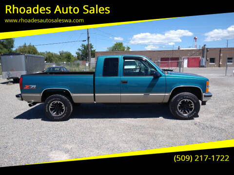 1998 Chevrolet C/K 1500 Series for sale at Rhoades Auto Sales in Spokane Valley WA