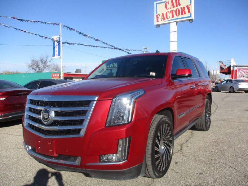 2015 Cadillac Escalade for sale at CAR FACTORY S in Oklahoma City OK