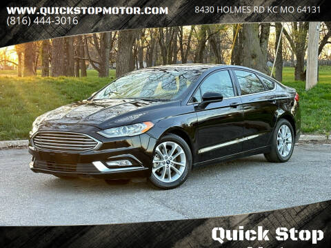 2017 Ford Fusion for sale at Quick Stop Motors in Kansas City MO