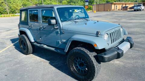 2014 Jeep Wrangler Unlimited for sale at H & B Auto in Fayetteville AR