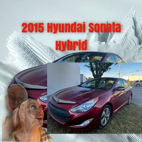 2015 Hyundai SONATA Hybrid for sale at Car Girl 101 in Oakland Park, FL