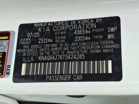 2026 Kia K5