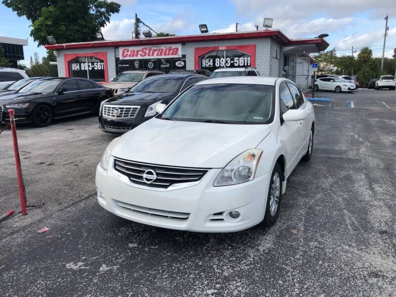 2012 Nissan Altima for sale at CARSTRADA in Hollywood FL