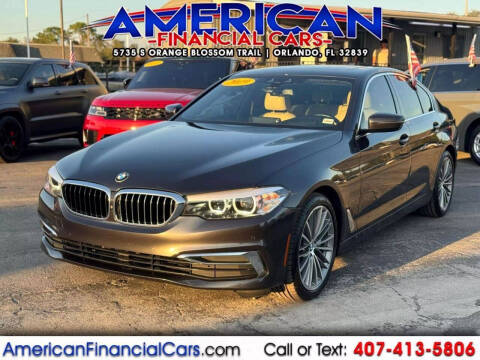 2019 BMW 5 Series for sale at American Financial Cars in Orlando FL