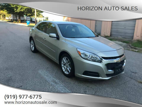 2015 Chevrolet Malibu for sale at Horizon Auto Sales in Raleigh NC