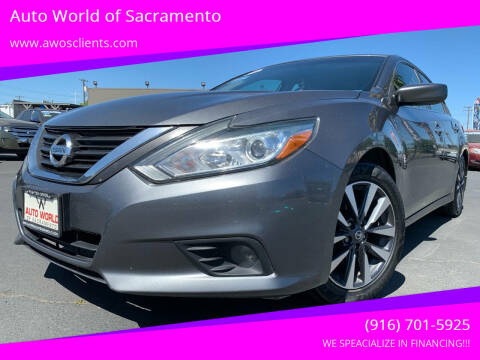 2016 Nissan Altima for sale at Auto World of Sacramento in Sacramento CA