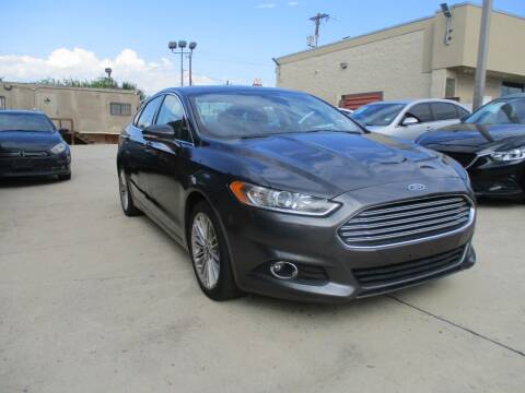 2016 Ford Fusion for sale at AFFORDABLE AUTO SALES in San Antonio TX