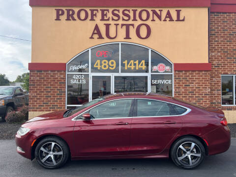 2016 Chrysler 200 for sale at Professional Auto Sales & Service in Fort Wayne IN