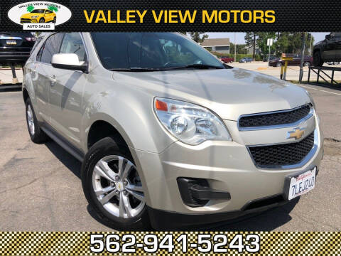 2013 Chevrolet Equinox for sale at Valley View Motors in Whittier CA