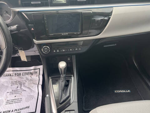 2016 Toyota Corolla LE