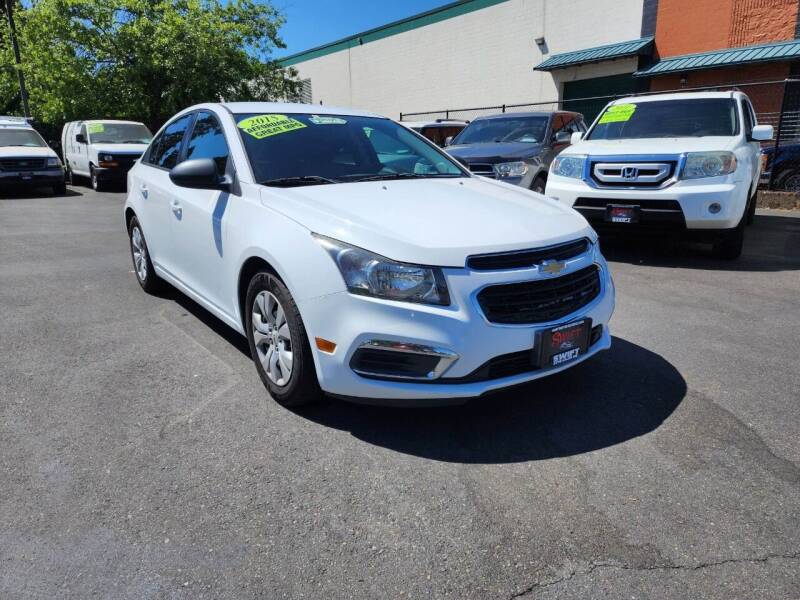 2015 Chevrolet Cruze for sale at SWIFT AUTO SALES INC in Salem OR