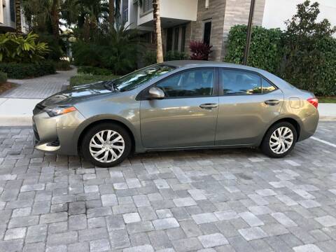 2017 Toyota Corolla for sale at CARSTRADA in Hollywood FL