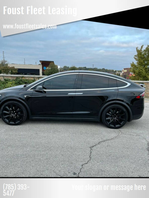 2020 Tesla Model X for sale at Foust Fleet Leasing in Topeka KS