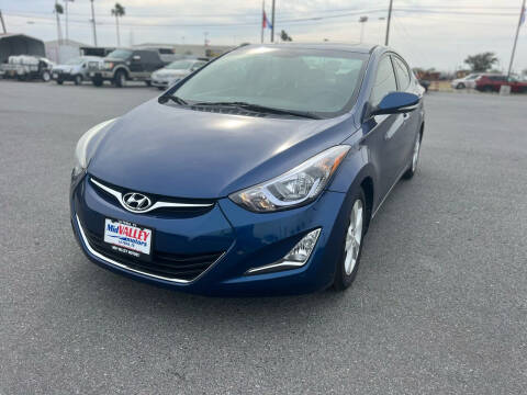 2016 Hyundai Elantra for sale at Mid Valley Motors in La Feria TX