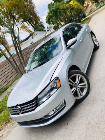 2012 Volkswagen Passat for sale at IRON CARS in Hollywood FL
