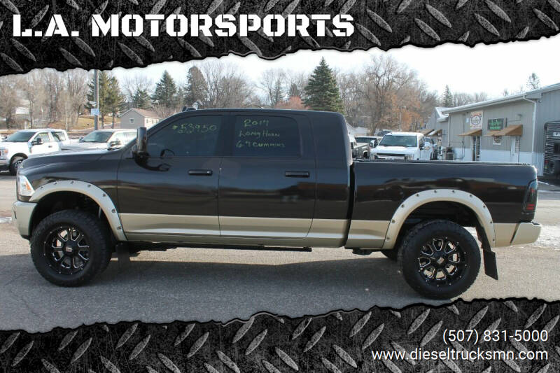 2017 RAM 2500 for sale at L.A. MOTORSPORTS in Windom MN