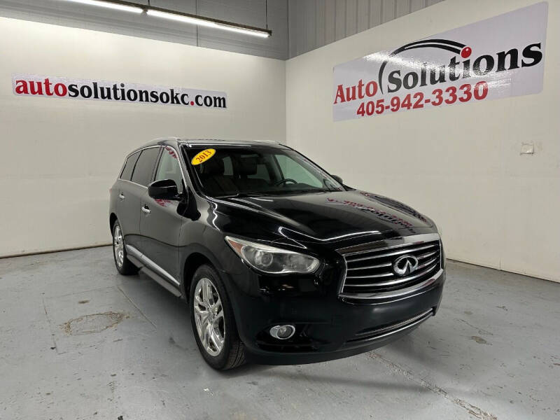 2013 Infiniti JX35 for sale at Auto Solutions in Warr Acres OK